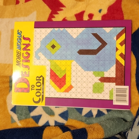 More Mosaic Designs to Color 1999 - Picture 2 of 4
